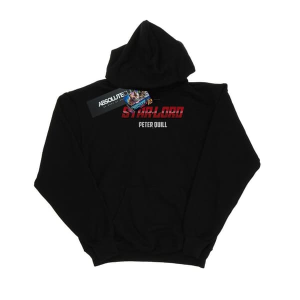 Marvel Womens/Ladies Star Lord AKA Peter Quill Hoodie Black S
