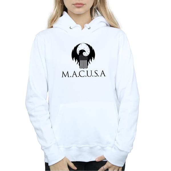 Fantastic Beasts Kvinnor/Ladies MACUSA Logo Hoodie