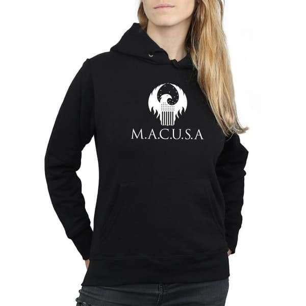 Fantastic Beasts Kvinnor/Ladies MACUSA Logo Hoodie