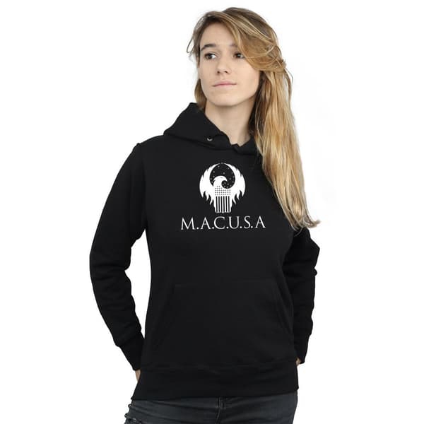 Fantastic Beasts Kvinnor/Ladies MACUSA Logo Hoodie