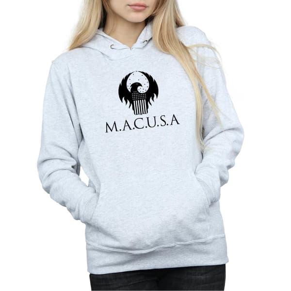 Fantastic Beasts Kvinnor/Ladies MACUSA Logo Hoodie