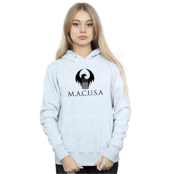 Fantastic Beasts Kvinnor/Ladies MACUSA Logo Hoodie