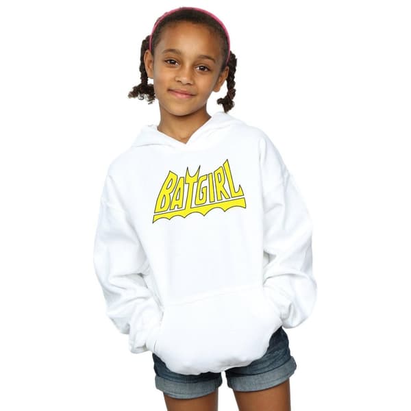 DC Comics Huvtröja med Batgirl-logga för flickor