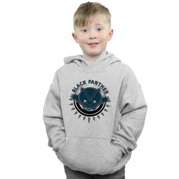 Marvel Pojkar Kawaii Black Panther Pounce Hoodie