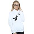 Miniatyrbillede 2 af 3: Disney Womens/Ladies Mary Poppins Flying Silhouette Hoodie