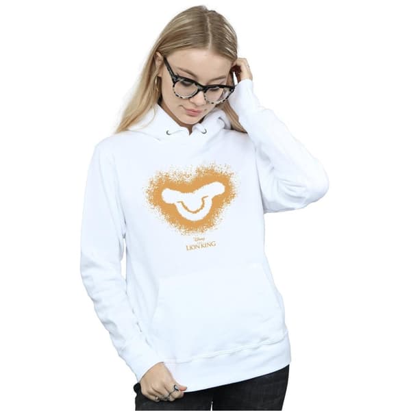 Disney Kvinnor/Ladies Lejonkungen Film Simba Baby Face Hoodie