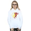 Miniatyrbilde 2 av 3: DC Comics Womens/Ladies The Flash Running Emblem Hoodie