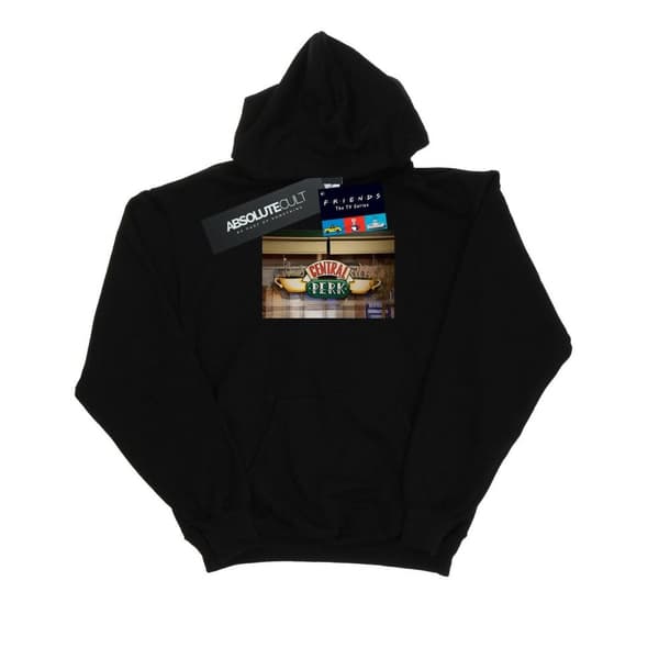Friends Girls Central Perk Photo Hoodie Black 7-8 Years