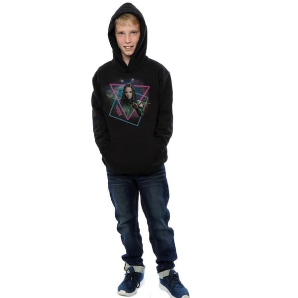 Marvel Boys Guardians Of The Galaxy Neon Mantis Hoodie