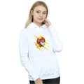 Miniatyrbild 2 av 3: DC Comics Kvinnor/Ladies The Flash Lightning Portrait Hoodie