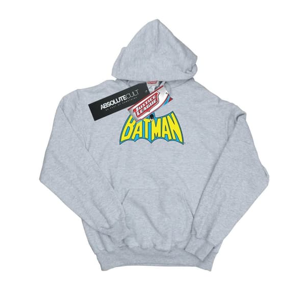 DC Comics Womens/Ladies Batman Retro Logo Hoodie