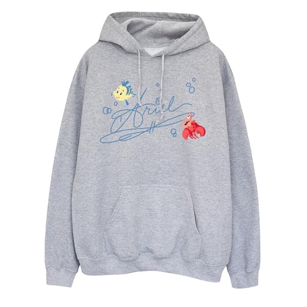 Disney Womens/Ladies The Little Mermaid Ariel Hoodie
