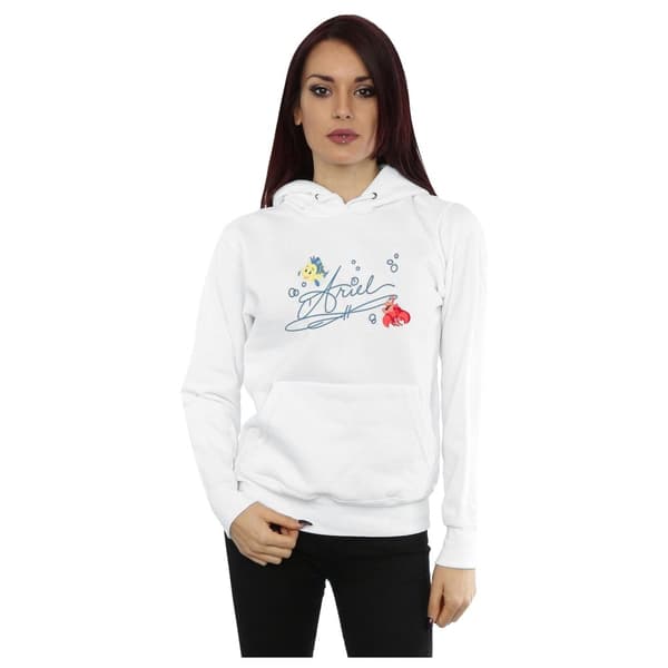 Disney Womens/Ladies The Little Mermaid Ariel Hoodie