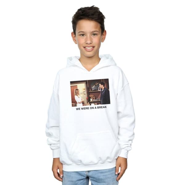 Friends Boys We Were On A Break Photo Hoodie