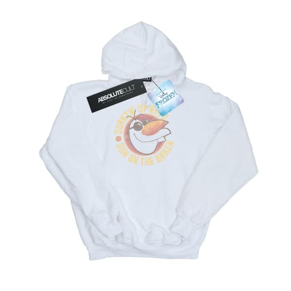 Disney Girls Frozen Olaf Sun On The Brain Hoodie
