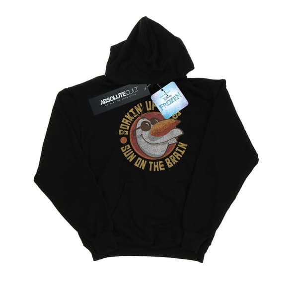Disney Girls Frozen Olaf Sun On The Brain Hoodie