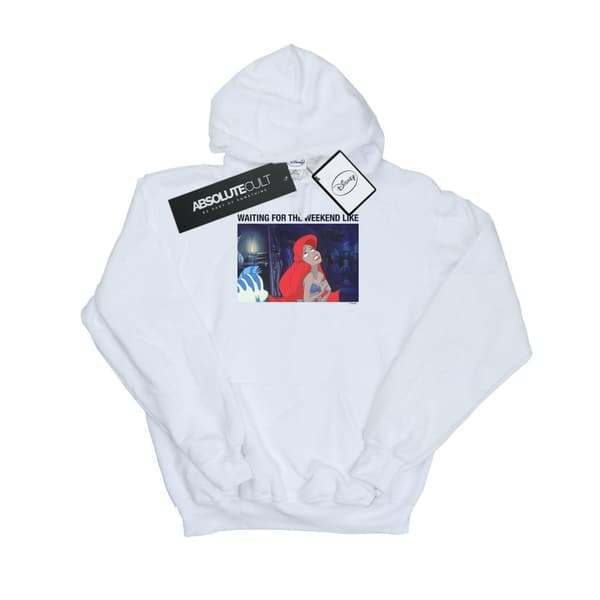 Disney Girls Den lilla sjöjungfrun Väntar På Helgen Hoodie