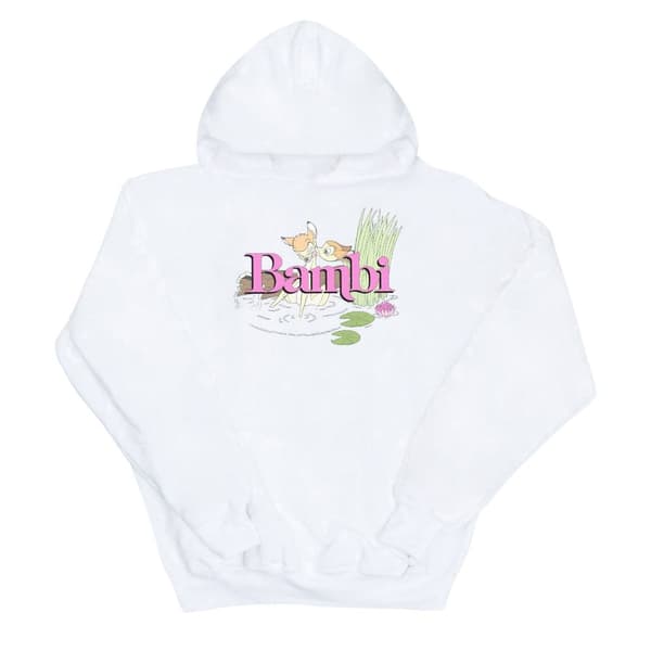 Disney Bambi Kiss-hoodie för kvinnor/damer White M