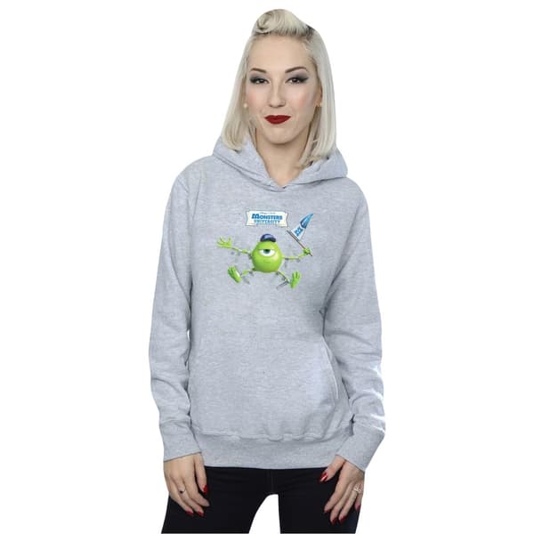 Disney Womens/Ladies Monsters University Taped Mike Hoodie