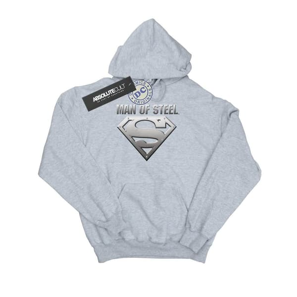 DC Comics Girls Superman Man Of Steel Shield Hoodie