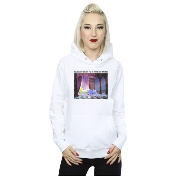 Disney Womens/Ladies Sleeping Beauty I´ll Be There In 5 Hoodie