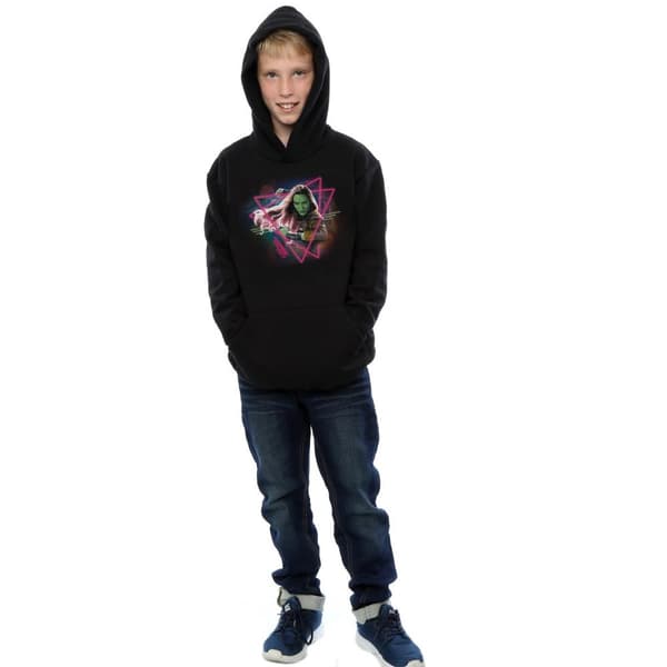 Marvel Boys Guardians Of The Galaxy Neon Gamora Hoodie