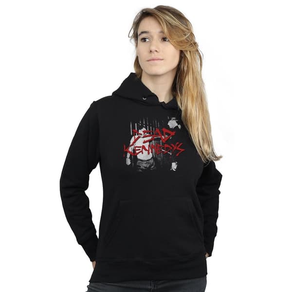 Dead Kennedys Womens/Ladies Police Truck Hoodie