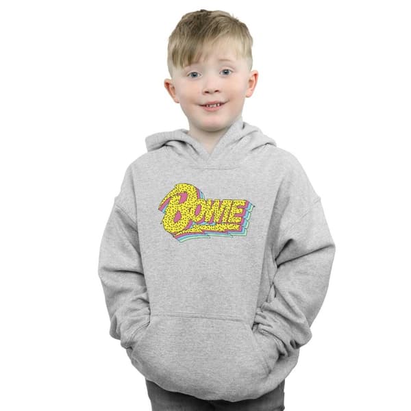 David Bowie Boys Moonlight 90s Logo Hoodie
