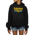 Miniatyrbillede 3 af 5: DC Comics Girls Wonder Woman Text Logo Hoodie