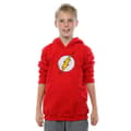 Miniatyrbillede 2 af 5: DC Comics Boys Flash Distressed Logo Hoodie