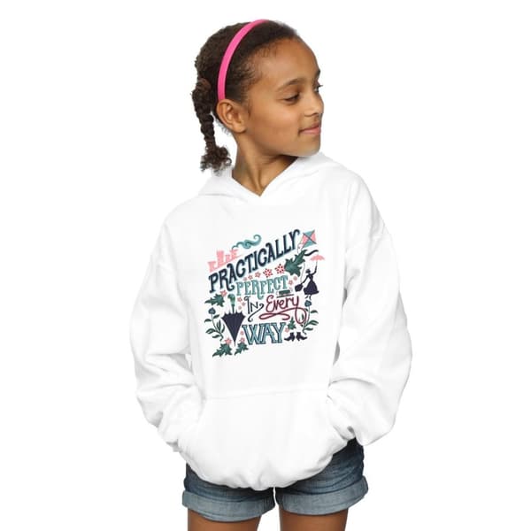 Disney Mary Poppins Practically-hoodie för flickor