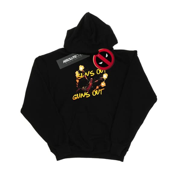 Marvel Womens/Ladies Deadpool Sun´s Out Guns Out Hoodie