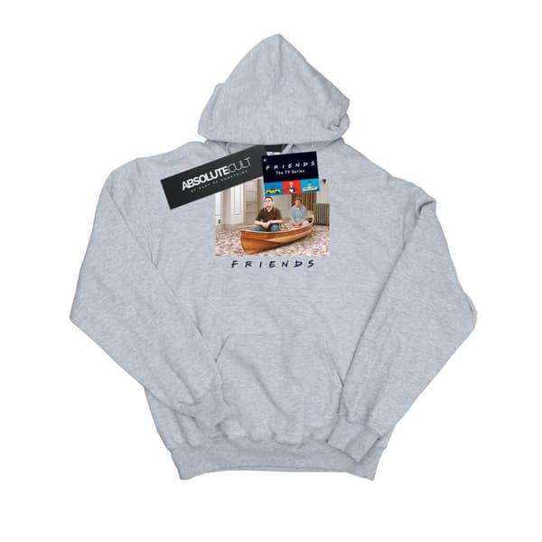 Friends Joey And Chandler Boat-hoodie för flickor