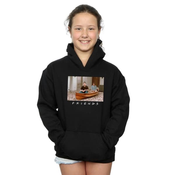 Friends Joey And Chandler Boat-hoodie för flickor