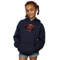 Miniatyrbild 2 av 5: DC Comics Justice League Movie Superman Emblem Hoodie för tjejer