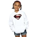 Miniatyrbild 2 av 5: DC Comics Justice League Movie Superman Emblem Hoodie för tjejer