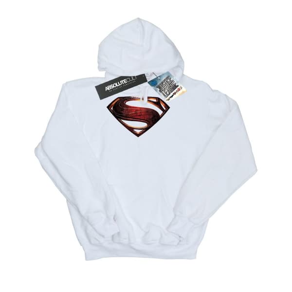 DC Comics Justice League Movie Superman Emblem Hoodie för tjejer
