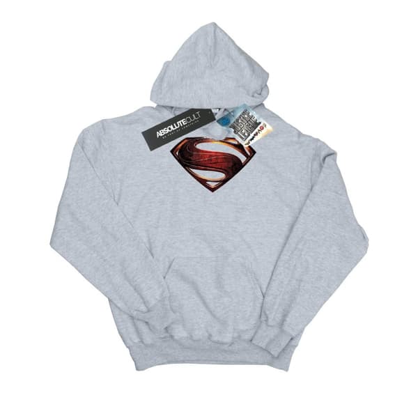 DC Comics Justice League Movie Superman Emblem Hoodie för tjejer
