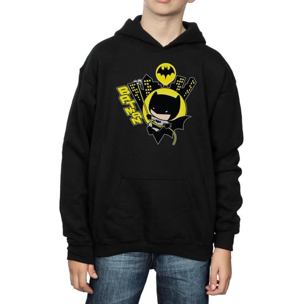 DC Comics Chibi Batman Swinging-hoodie för pojkar