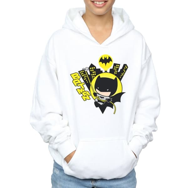 DC Comics Chibi Batman Swinging-hoodie för pojkar