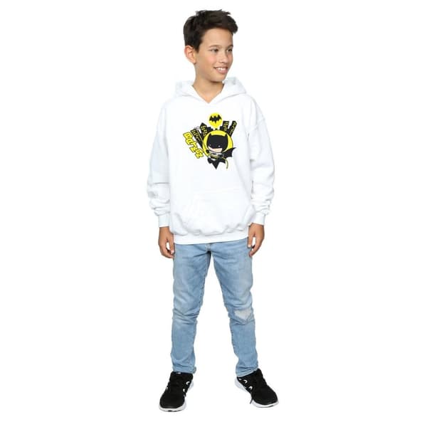 DC Comics Chibi Batman Swinging-hoodie för pojkar