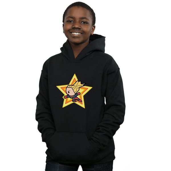 Marvel Boys Kawaii Captain Marvel Hoodie