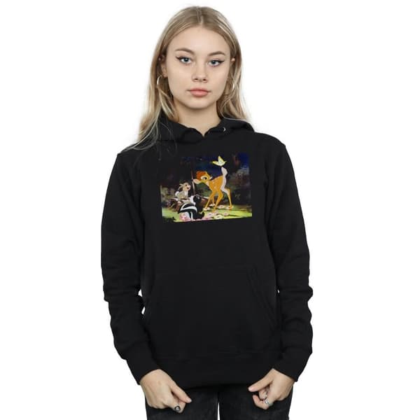 Disney Womens/Ladies Bambi Tail Butterfly Still Hoodie