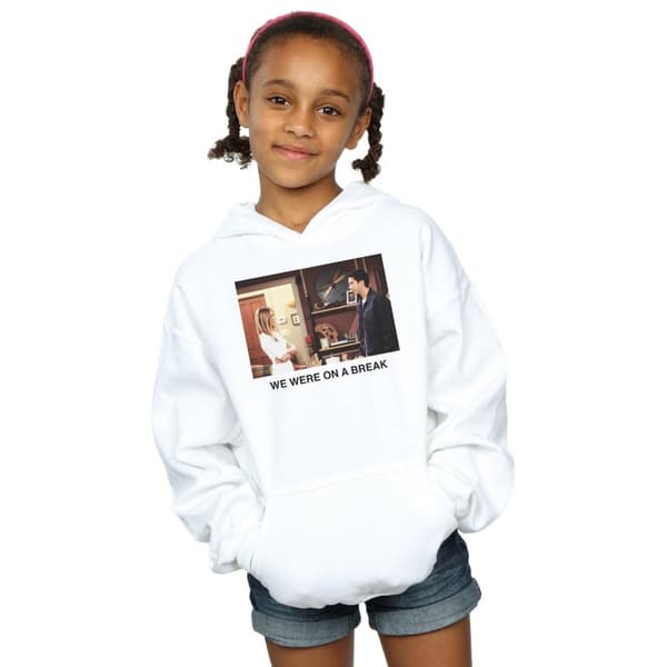 Friends Girls We Were On A Break Photo Hoodie