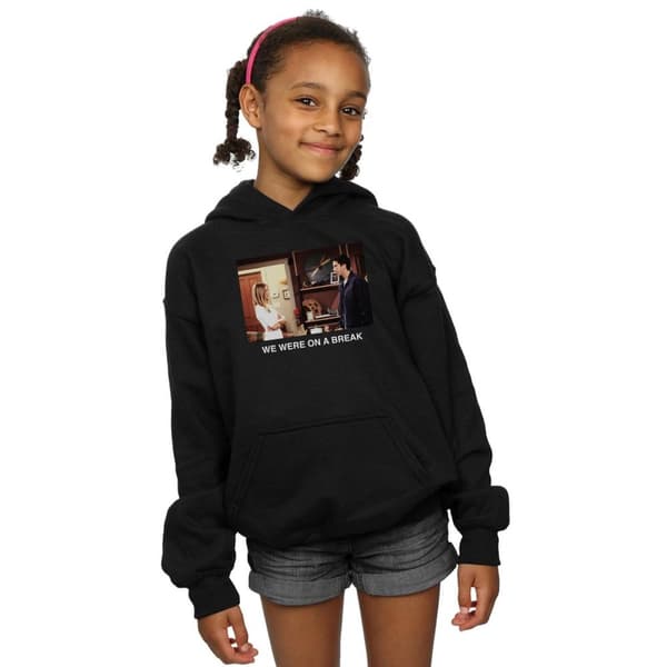 Friends Girls We Were On A Break Photo Hoodie