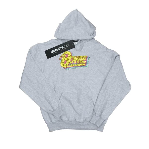 David Bowie Womens/Ladies Moonlight 90s Logo Hoodie