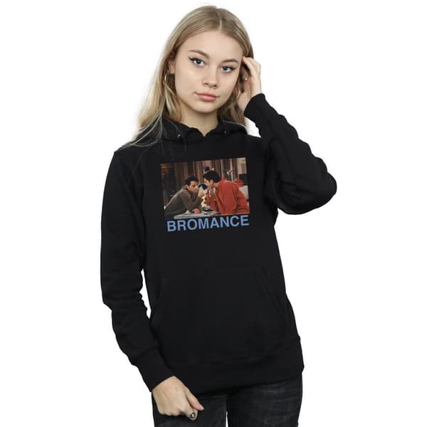 Friends Womens/Ladies Joey And Ross Bromance Hoodie