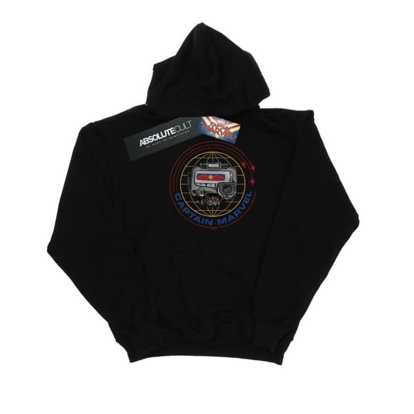 Marvel Kapten Marvel Pager-hoodie för damer/kvinnor