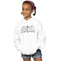 Miniatyrbilde 2 av 5: DC Comics Girls Batman Retro Crackle Logo Hoodie