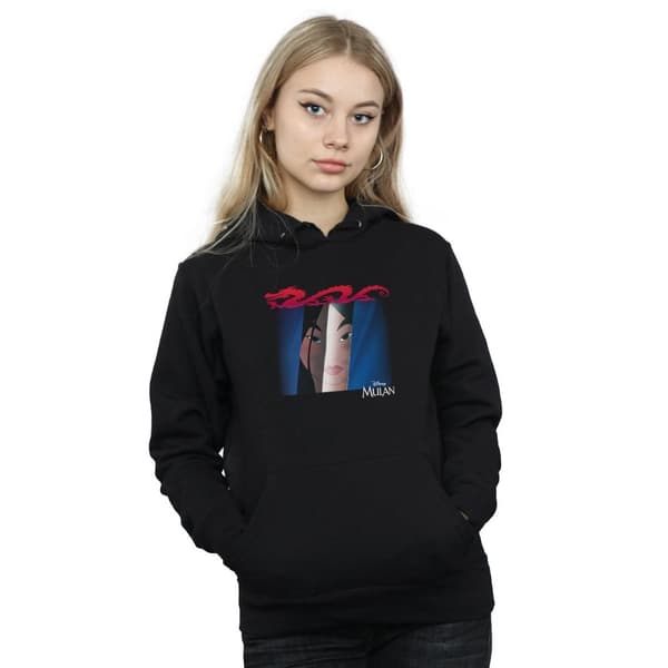 Disney Womens/Ladies Mulan Face Peep Hoodie